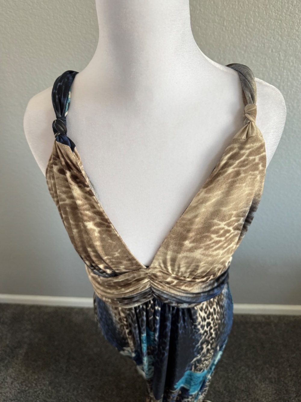 S-Twelve Maxi Dress Size Large - Picture 11 of 12